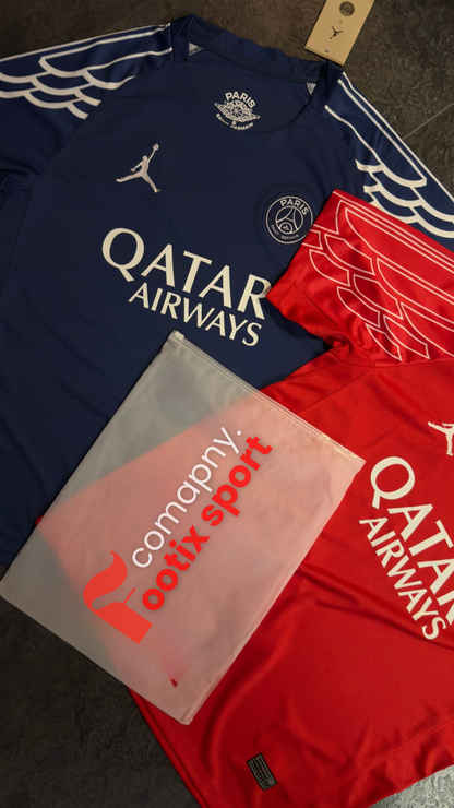 Paris Saint-Germain ( PSG ) - Quatrième maillot 24/25 - Bleu