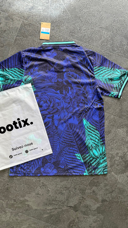 Brésil – Maillot Concept 2026 – Bleu, Tropicale