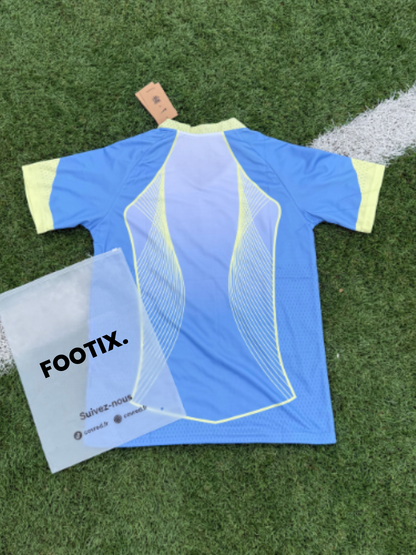 FC Barcelone – Maillot Concept 25/26 – Bleu Ciel & Jaune Pâle