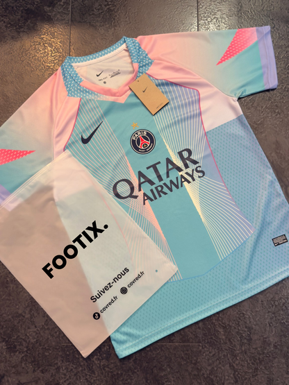 Paris Saint-Germain – Maillot Concept 2025/26 – Bleu pastel