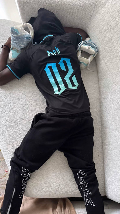 Brésil - Maillot Concept - Noir, Bleu