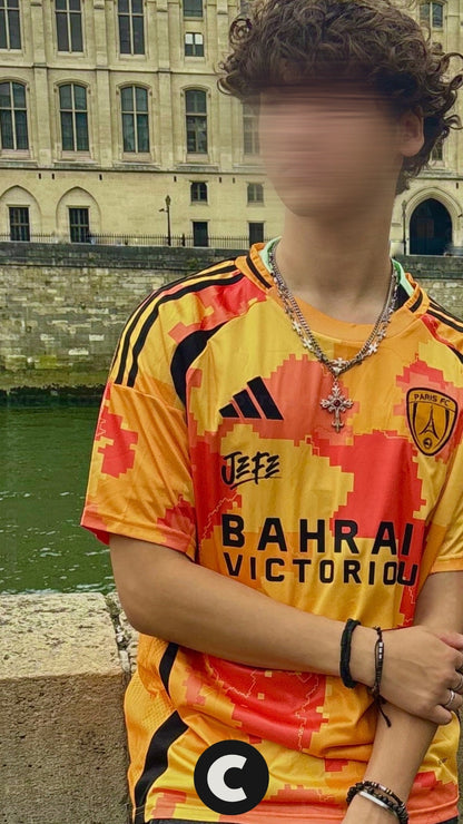 Paris FC - Maillot Ninho 2025 – Orange