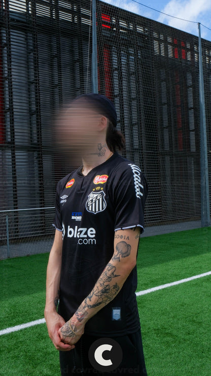 Santos FC – Maillot Extérieur 2012 – Noir