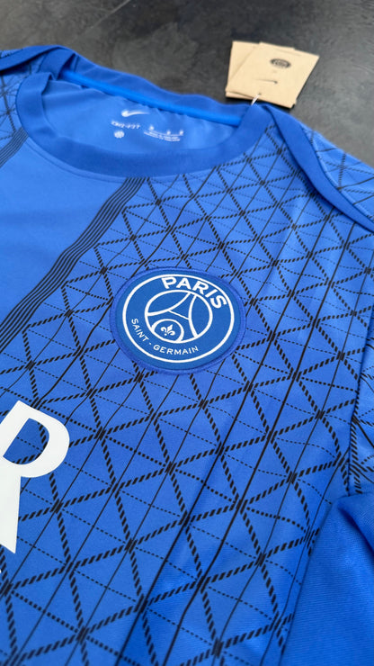 Paris Saint-Germain – Maillot Pré-Match 2025/26 – Bleu Électrique, Marine