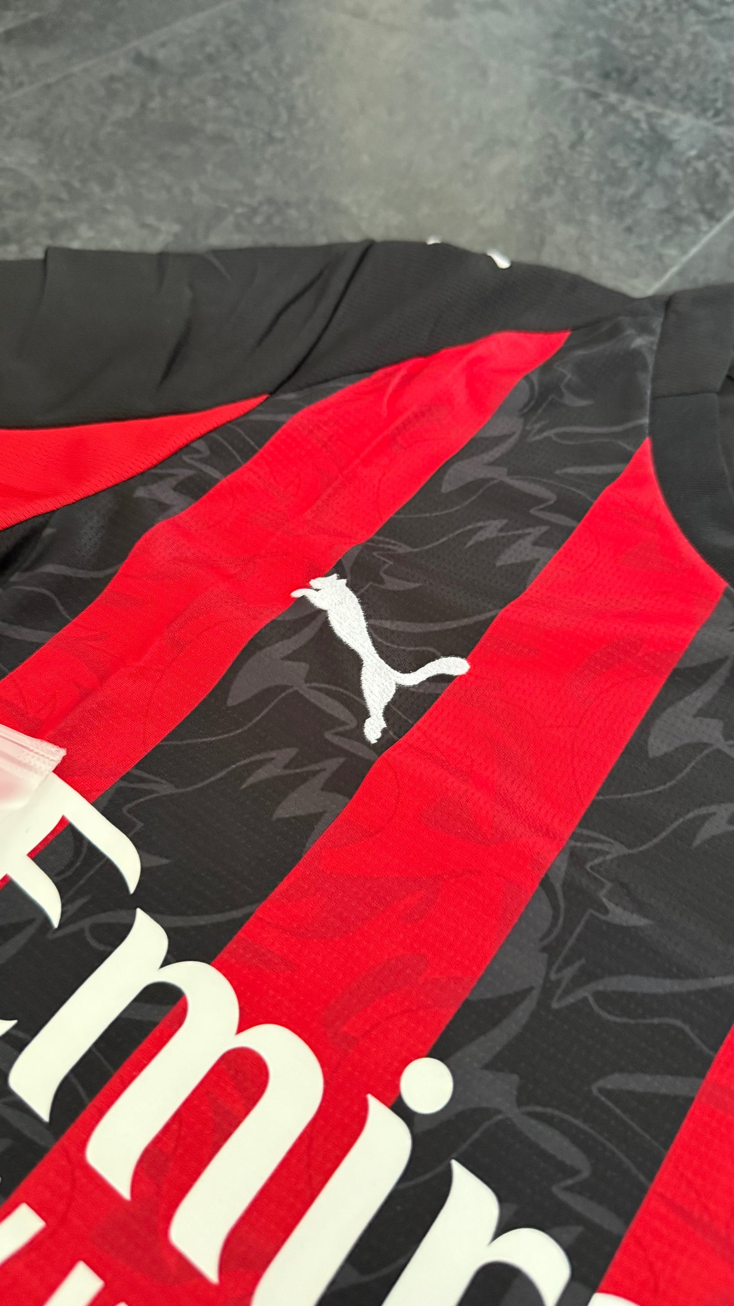 AC Milan – Maillot Domicile 2025/26 – Rouge & Noir