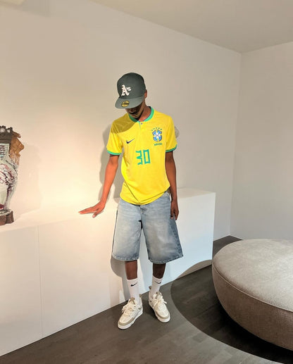 Brésil - Maillot Domicile 23/24 - Jaune,Vert