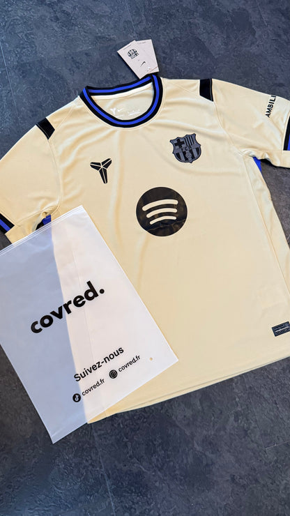 FC Barcelone - Maillot Extérieur 25/26 Kobe Tribute – Crème