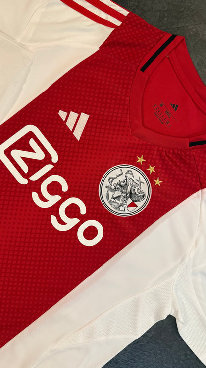 Ajax Amsterdam – Maillot Domicile 2025/26 – Rouge, Blanc