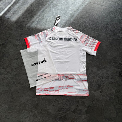 Bayern Munich – Maillot Extérieur 2025/2026 – Blanc, Rouge