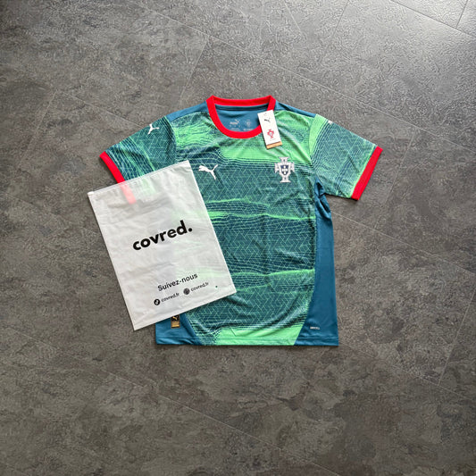 Portugal – Maillot Entraînement 2025/26 – Vert, Bleu