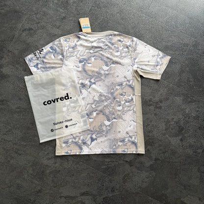 Tottenham – Maillot Pré-Match 2025/26 – Blanc, Beige