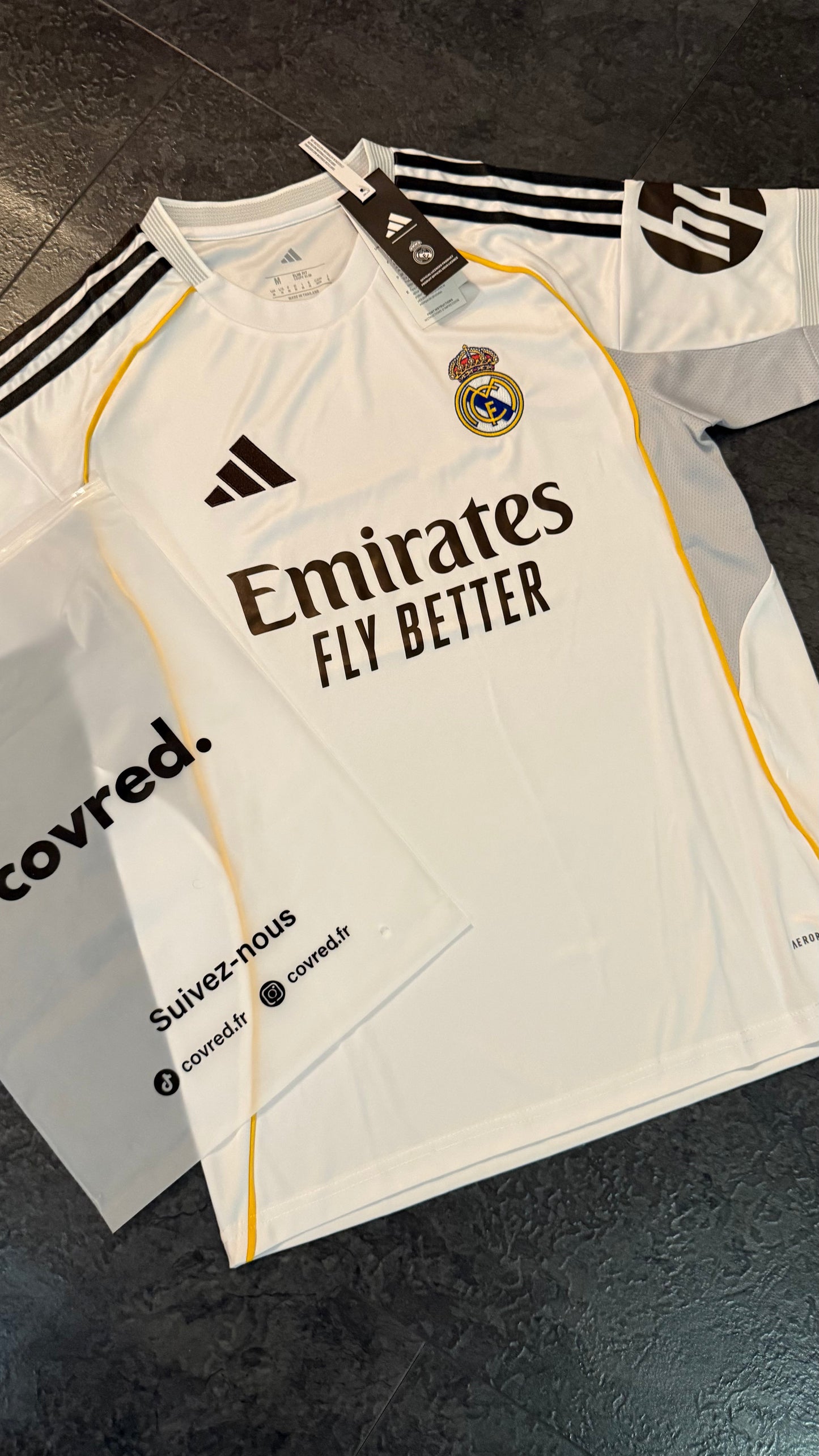 Real Madrid – Maillot Domicile 2025/26 – Blanc