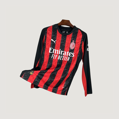 AC Milan – Maillot Domicile 2025/26 Manches Longues – Rouge, Noir