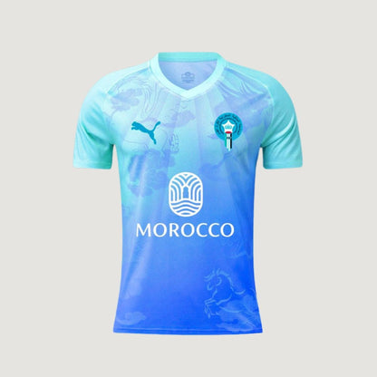 Maroc – Maillot Concept 2025 – Bleu & Cyan