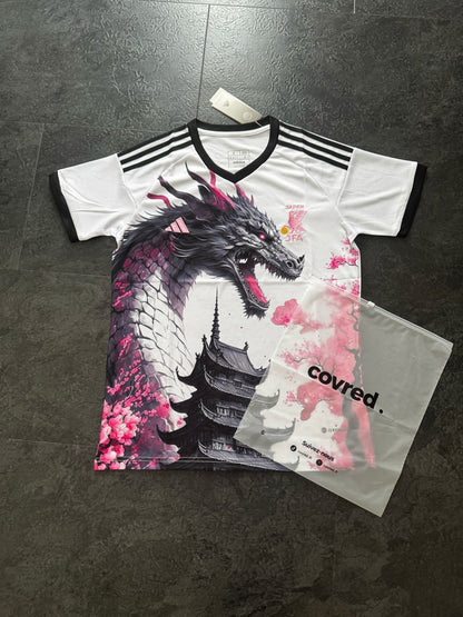 Japon – Maillot Concept – Blanc Noir Rose
