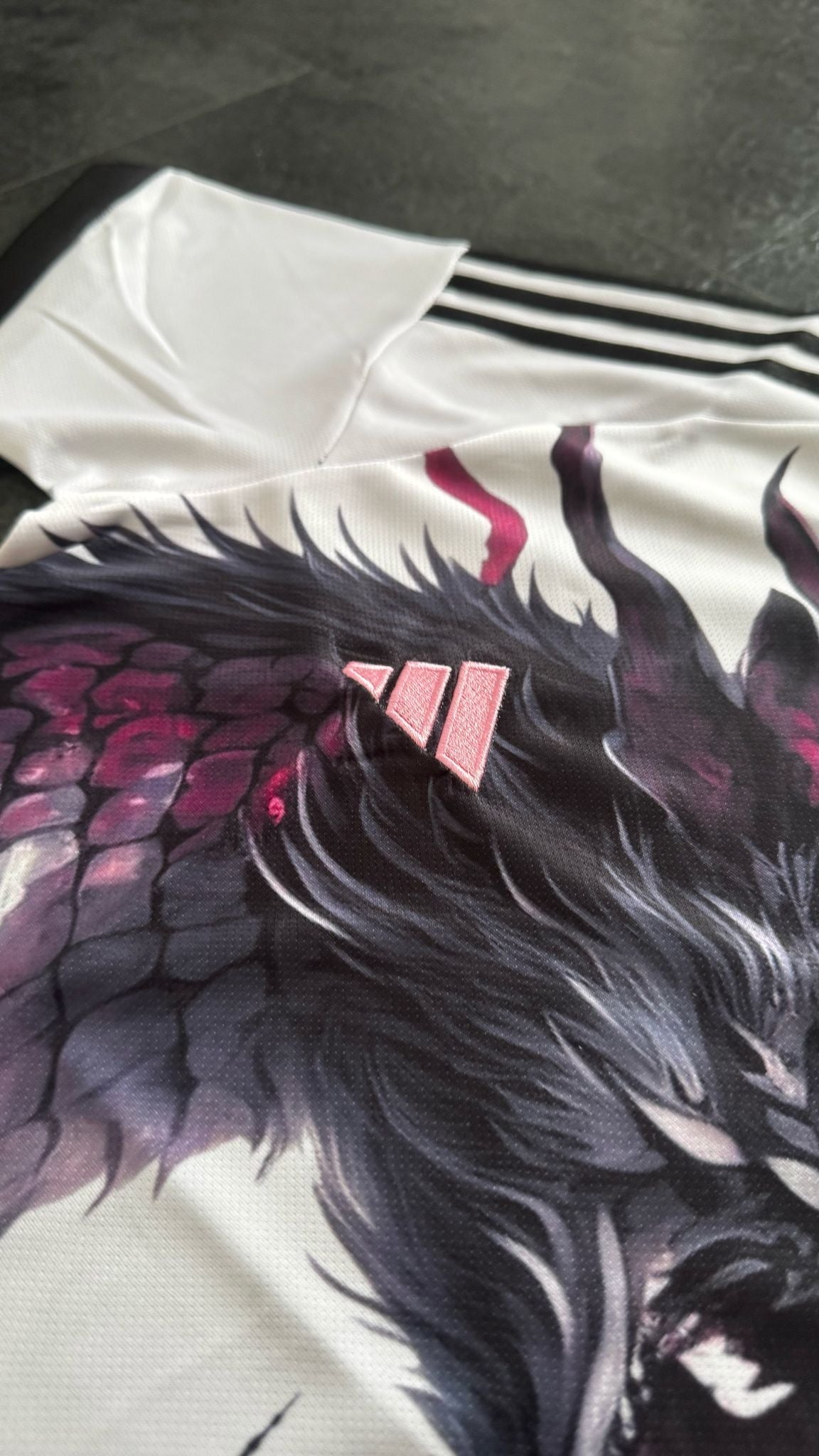 Japon – Maillot Concept – Blanc Noir Rose