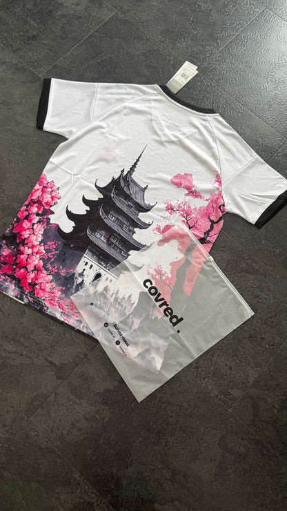 Japon – Maillot Concept – Blanc Noir Rose