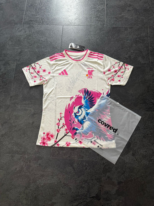 Japon – Maillot Concept – Blanc Rose Bleu