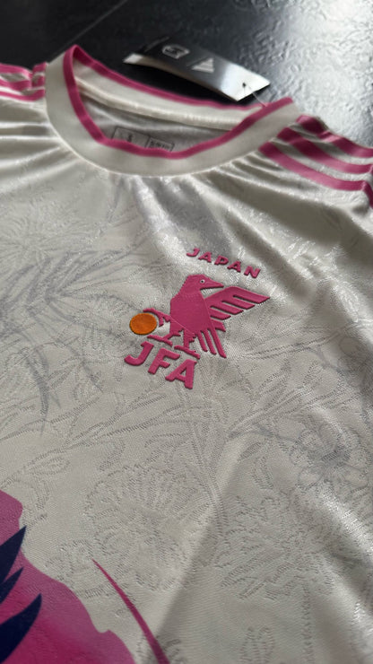 Japon – Maillot Concept – Blanc Rose Bleu