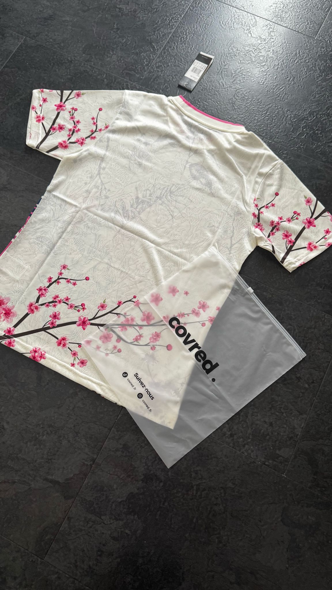 Japon – Maillot Concept – Blanc Rose Bleu